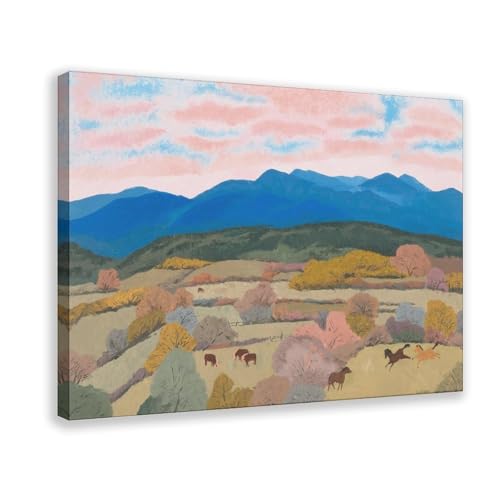 Impression sur toile automne Barbara Latham : habillez facilement un grand mur blanc vide