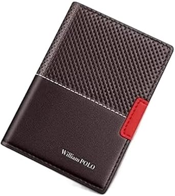 Carteira Slim William Polo Couro Masculina