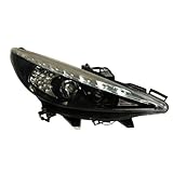 Commerce premium AUTO-STYLE Set de Phares avec aspect Diurnes compatible avec Peugeot 207 3/5-portes - Noir