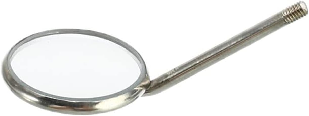 Dental Mirrors Tops Stainless Steel Cone Socket Front, Size 4 Pack of 10