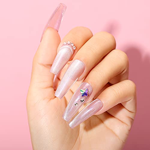 AIMEILI Hema Free Esmaltes em Gel Kit, Esmlates de Unhas Olho de Gato Magnético Nail Gel Soak Off U