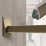 Abnehmbare Schrankstangen, zuschneidbare Stützstangen für Zuhause oder Büro, Kleiderständer, Halterung für Kleiderschrank, 140 cm Länge