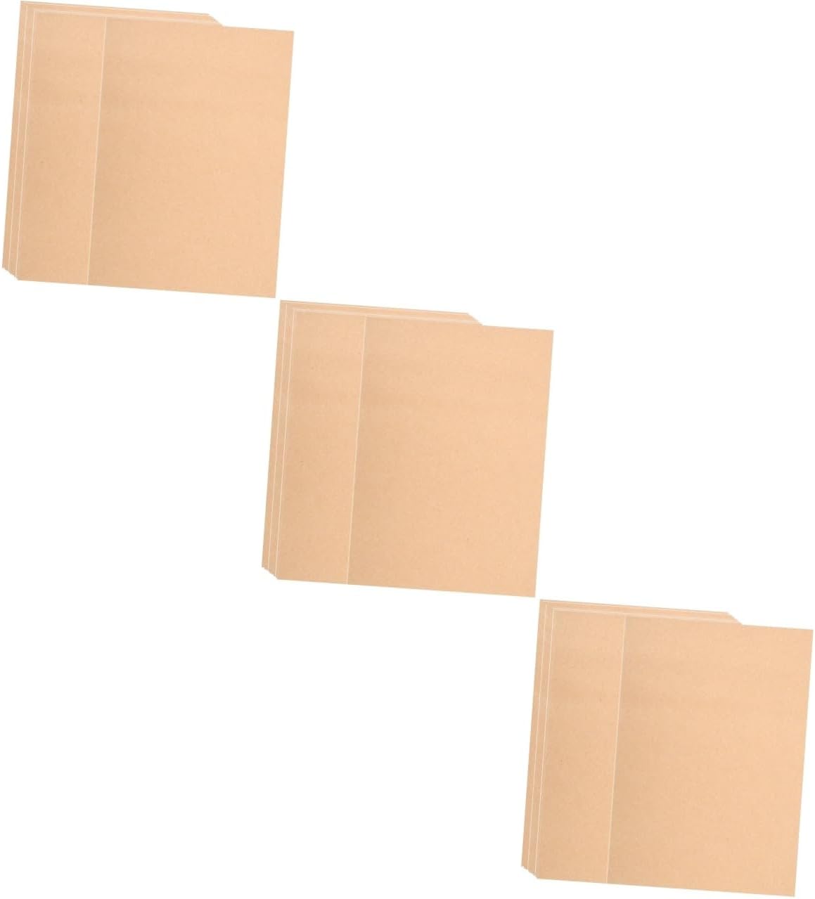 60pcs Braille Writing Paper for Blind Individuals Blank Learning Compatible Braille Writing Boards Thick and Design for Easy Use