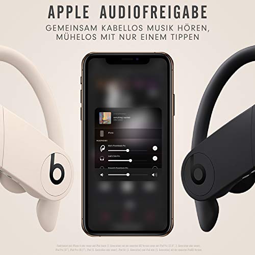 Image of Beats Powerbeats Pro - BluetoothWireless Earbuds - Up to 9H Battery Life, Up to 24H w Charging Case, Sweat Resistant, Apple H1 Chip, Built in Microphone, Apple & Android Compatible - Ivory