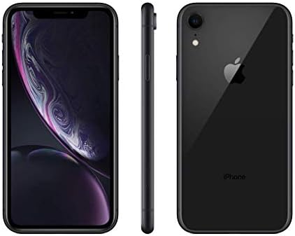 Apple iPhone XR, 64GB, Black (Renewed)