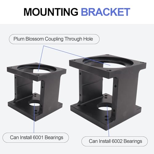 Pinafresa Für 86 Schrittmotor Halterung - Nema 34 CNC Router Kompatibel - Motorhalterung Klemme mit Schrauben Fixiersitz A