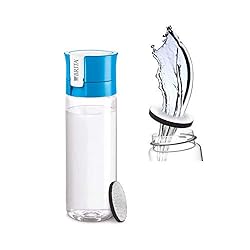 ブリタ 水筒 直飲み 600ml 携帯用 浄水器 ボトル カートリッジ 1個付き フィル&ゴー ブルー 【日本正規品】