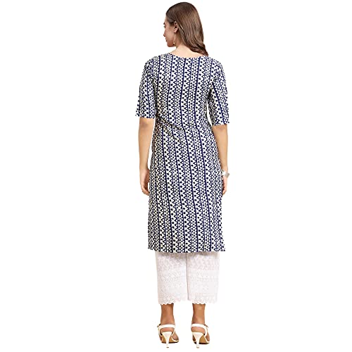 Image of Pinkmint Women's Crepe Digital Print Straight Kurta [Pack of 4]