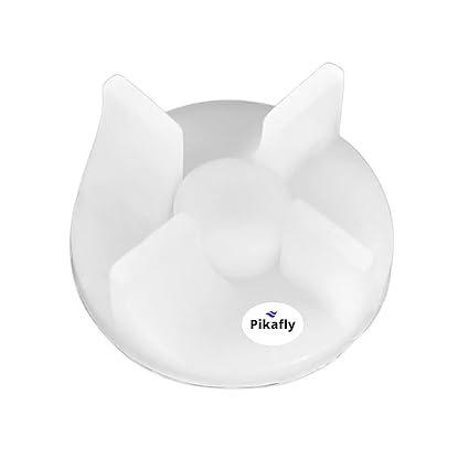 Pikafly - Mixer Grinder Jar Coupler 4 Teeth (1 Pcs) for Philips, Preethi, Pigeon, Kenstar, Sumeet, Orient, Bajaj, Crompton, Rico, Havells, Prestige, Lifelong, Ganga, Usha
