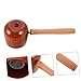 Ipetboom Handheld Smokeless Moxibustion Box: Thickened Wood Moxa Burner Tool Portable Moxibustion Can for Body Therapy Ideal for Home and Travel Use