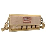 AMYIPO Tactical Gun Pistol Magazine Storage Pouch 6 Mag Holder (Only Pouch) for Training, Outdoor (Brown)