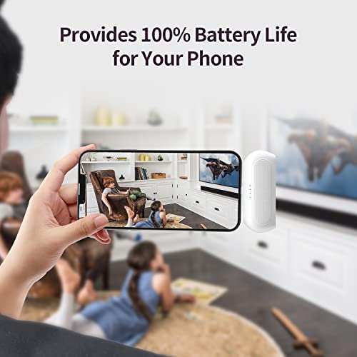 Tqgx Small Portable Charger 4800Mah Ultra-Compact Cordless Fast Charger Mini Battery Pack Compatible With Iphone 14/13/12/11/8/7/6/Xr/Xs Max/Pro Max/Airpods #TOP5