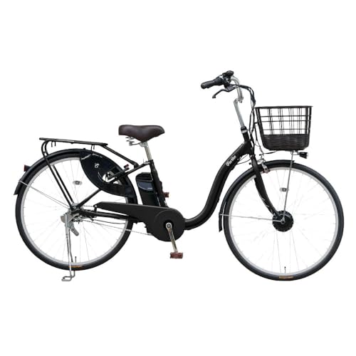 [12月中頃発送]完成品でお届け! 電動自転車 2025年モデル 3段変速 26インチ 自転車 VIVACE-EVOL-EVV63A[ツヤケシブラック]