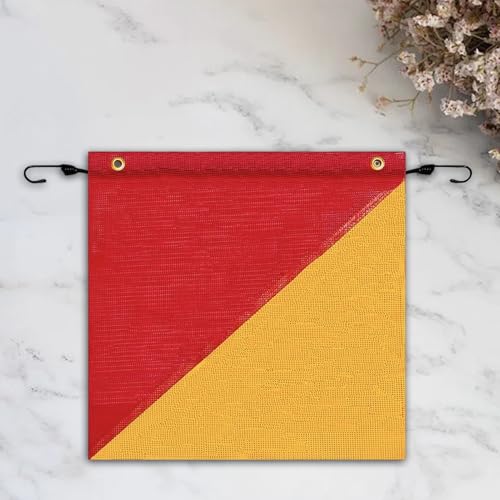 Drapeaux de sécurité pour camions et remorques avec élastique 45 cm - 4