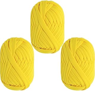 3 Pack Super Soft Weaving Yarn Crochet Thread Thick Chunky T Shirt Yarn for Knitting Blanket Handbag Purse DIY Crafts 300g