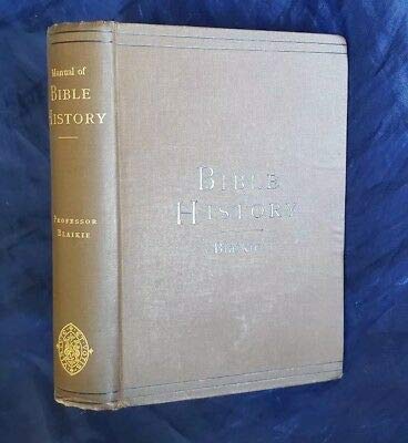 A Manual of Bible History With the World Willia... B083XJ3WHS Book Cover