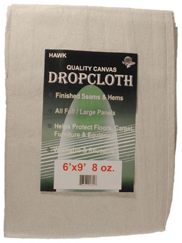 Toolusa Extra Large Canvas Drop Cloth, Measuring 12' X 15' For Indoors Or Outdoors.: Ac-91215 #TOP4