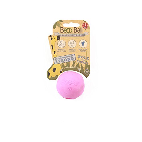 BecoThings Hundespielzeug Ball, S, rosa