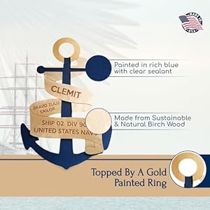 Personalized United States Navy Anchor Door Decorations For PIR Bootcamp Graduation Door Decor, US Navy Boot Camp Graduation Gifts, Custom Military Wall Decor Personalized United States Navy Anchor Door Decorations For PIR Bootcamp Graduation Door Decor US Navy Boot Camp Graduation Gifts Custom Military Wall Decor