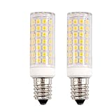 【BEAUTY DECORATION】 Con luz blanco cálido 3000K, pero sin dispersión, el brillo E14 Led Bulb puede crear una buena atmósfera. No parpadea, protege tus ojos.