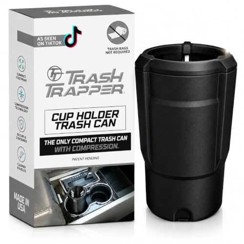 Car Trash Can Cup Holder Trapper
