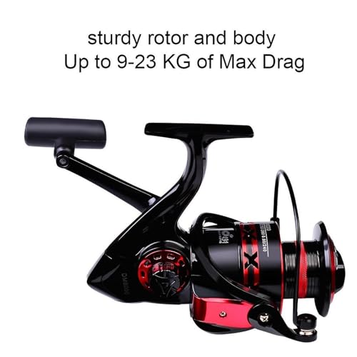 Qianly Fishing Reel High Speed Baitcasting Reel Low Profile for Summer Saltwater Freshwater, 8000 Type - Image 5