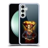 Head Case Designs Officially Licensed Supergirl TV Series Kara Danvers Key Art Gel Case [Military Grade Protection] Compatible with Samsung Galaxy S23 FE 5G and Compatible with MagSafe