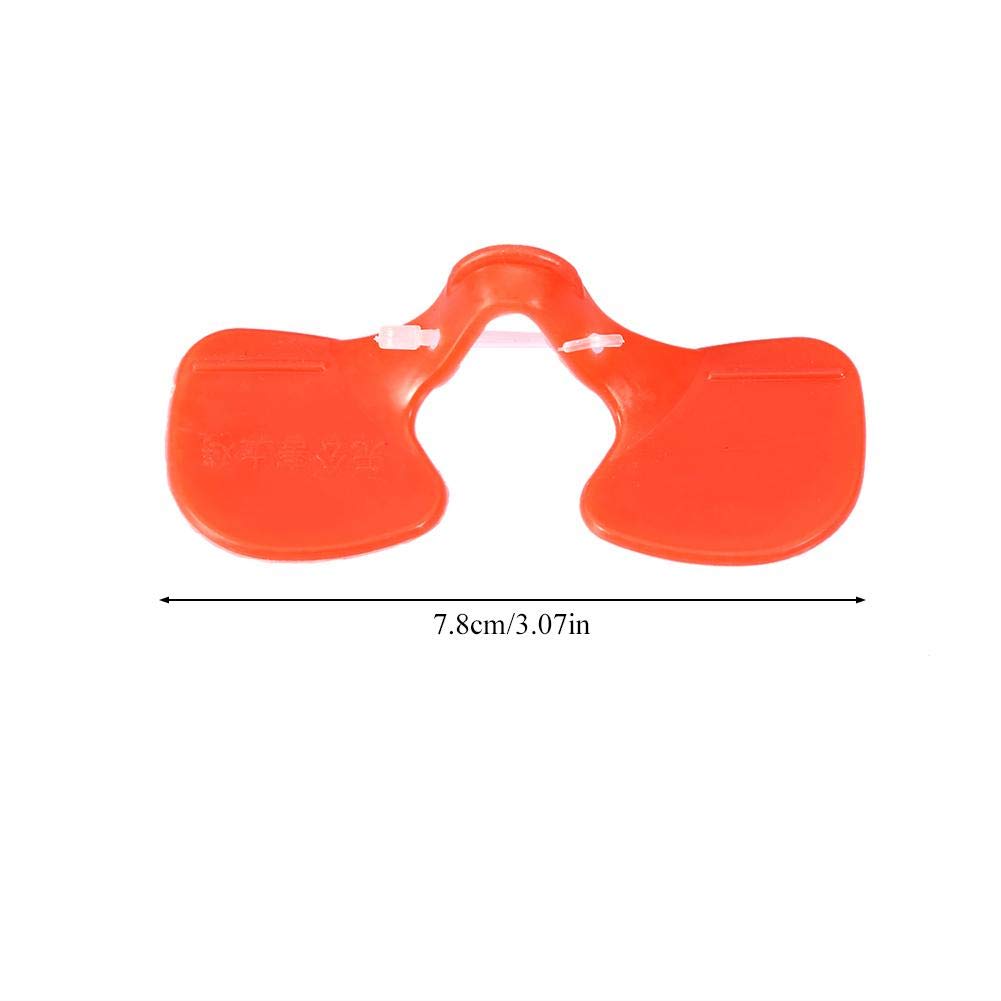 Lunettes de Poulet Anti-Picage - Protecteur Yeux Volaille en Plastique Qualité, Équipement d'Élevage 100 Pièces pour Prévenir les Blessures dans le Poulailler