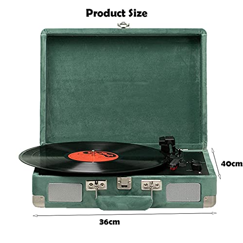 FBITE Tourne-Disque phonographe, Platine Vinyle Portable Vintage avec récepteur Bluetooth et Haut-parleurs intégrés - Les Beatles, Paul McCartney, John Lennon, RIngo Starr, George Harrison FBITE Tourne-Disque phonographe, Platine Vinyle Portable Vintage avec récepteur Bluetooth et Haut-parleurs intégrés – Image 3
