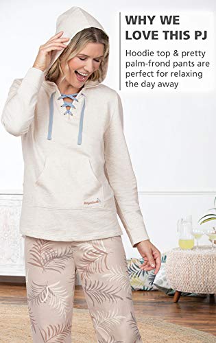 Margaritaville Pajamas For Women Cotton - Poplin Womens Pajama Sets, Tan, S 4-6 #TOP3