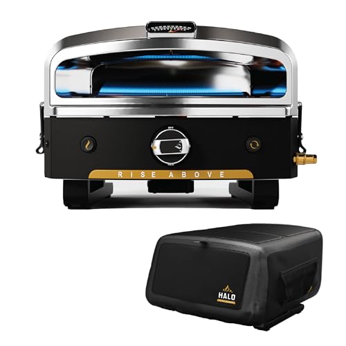 Halo Versa 16 Propane Outdoor Pizza Oven with Rotating Stone