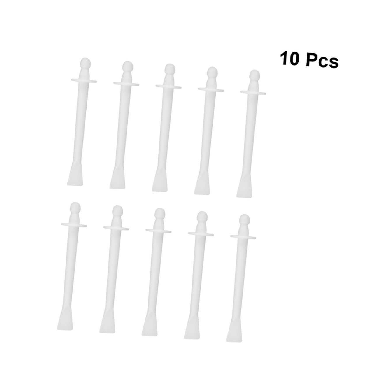 10pcs Disposable Nose Wax Sticks Multifunctional Plastic Hair Removal Wands for Adults Effective Nose Hair Waxing Strips Easy to Use and Clean