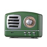Apariencia retro: diseño de radio lindo y retro que atrae tu atención y te hace a mar la.