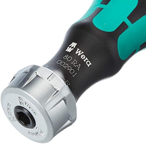 Wera '05002901001 80 RA Vario ratchet screwdriver, 6 x 115.0 mm