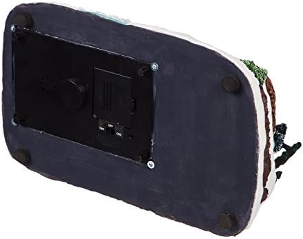 Cypress Home Beautiful Christmas Village with River LED Scene Table Top Décor - 12 x 8 x 9 Inches Indoor/Outdoor Decoration for Homes, Yards and Gardens