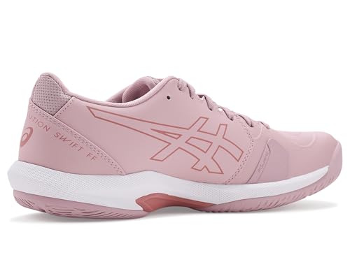 ASICS Women's Solution Swift FF 2 Tennis Shoes, 9, MORGANITE/Rose Rouge - image 3