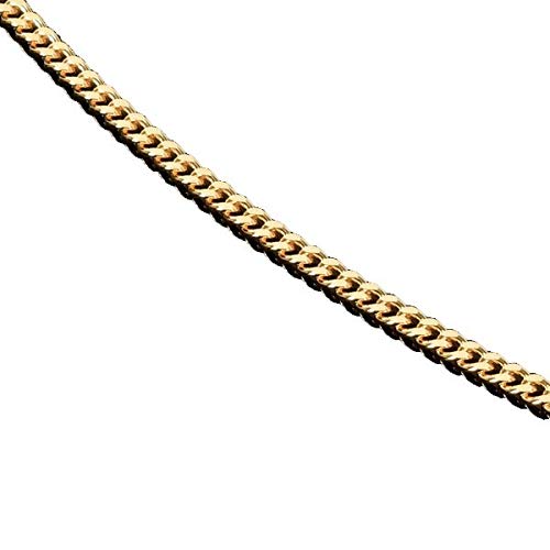 Amazon | 喜平ネックレス K18 18金 二面(10g-45cm)引輪 6mmLプレート 2 