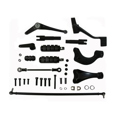 Kit commandes avancées moto avec leviers et repose-pieds Sportster XL 883 1200 Custom 2004-2022