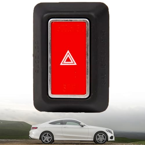 Broaug Hazard Warning Switch (1971-1989) Compatible with Mercedes Benz SL and SLC (R107/C107)- Original OE 1238200205