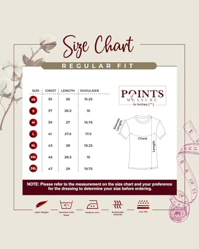 Image of Noble Monk Men Regular Fit T-Shirt | Round Neck | Half Sleeve | Self Design | Casual T Shirt for Men