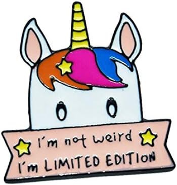 Unicorn Enamel Pin I'm not Weird. I'm Limited Edition