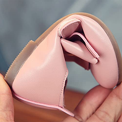 Moda Outono Meninas Sapatos Casuais Flat Light Hook Loop Cor Sólida Arco Estilo Simples Pantufa Meia