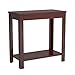 Crown Mark Pierce Chairside Table, Espresso