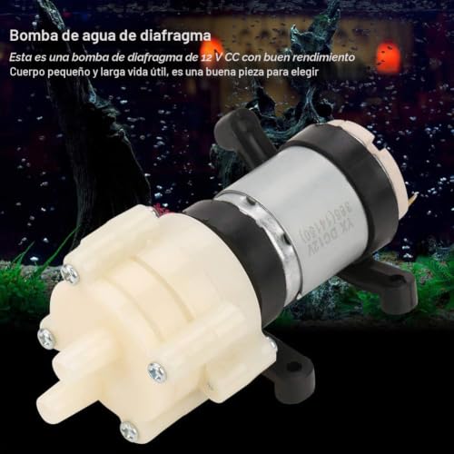 Miniatura 3 de Bomba Agua Diafragma 12v Mini 1,5-2 L Min Para Máquina De Té Y Tanque De Peces