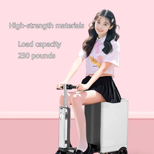 Electric Luggage Boardable Intelligent Cycling Suitcase 25L Ultra Large Capacity Trolley Case Sitting Adult Child Mobility Locking Luggage Range Of 13km4