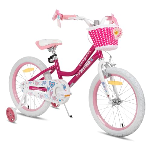 JOYSTAR 18 pollici bicicletta per bambini per ragazze di 6-9,18