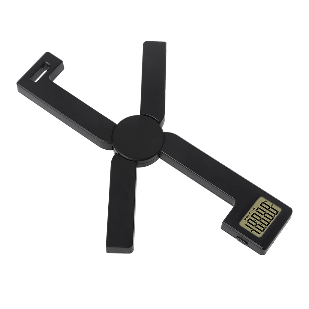 Highly Accurate Food Scale Foldable Portable Mini Folding Digital Kitchen Scale, w/Easy to Read LCD Display