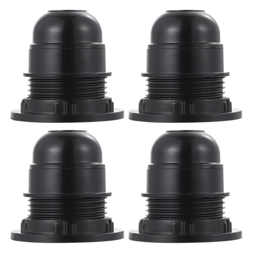 Vaguelly E27�Z���t���b�N�������v�z���_�[�x�[�X4�Z�b�g �A���~�J�o�[�t���ϔM�x�[�N���C�g�d���\�P�b�g LED�Ή����C�g�\�P�b�g�H��p