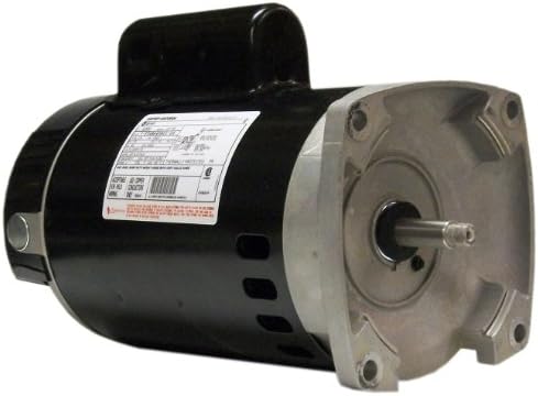 Century B2854 1-1/2 HP, 3450 RPM, 8.0/16.0 Amps, 1.1 Service Factor, 56Y Frame, PSC, ODP Enclosure, Square Flange Pool Motor