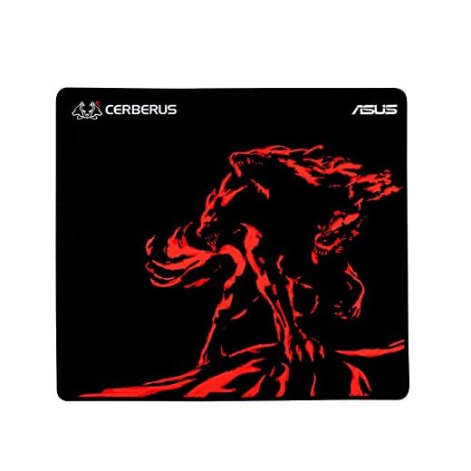 Alfombrilla gaming Asus Cerberus Mat Plus tan solo 5€ Asus Cerberus Mat Plus - Alfombrilla gaming con textura de superficie consistente, goma natural antideslizante y costuras anti-deshilachadas